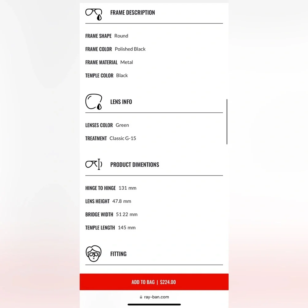 Rayban - polarized sunglasses - Picture 2 of 4